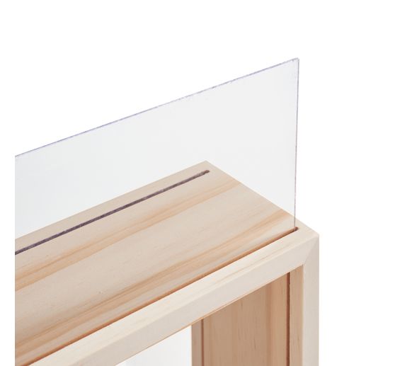 Cadre vitrine VBS &laquo; Rectangle &raquo;, 26 x 13 x 5,5 cm
