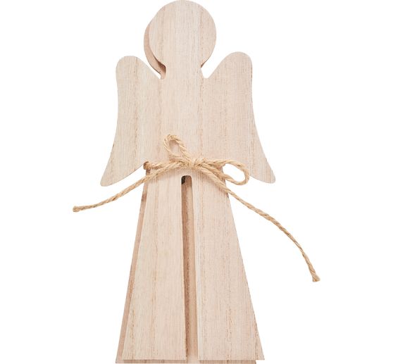 D&eacute;coration &agrave; embo&icirc;ter en bois VBS &laquo; Ange &raquo;