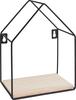 VBS Wall shelf "House", metal / wood