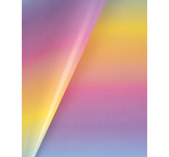 Papier gomm&eacute; brillant &laquo; Rainbow &raquo;