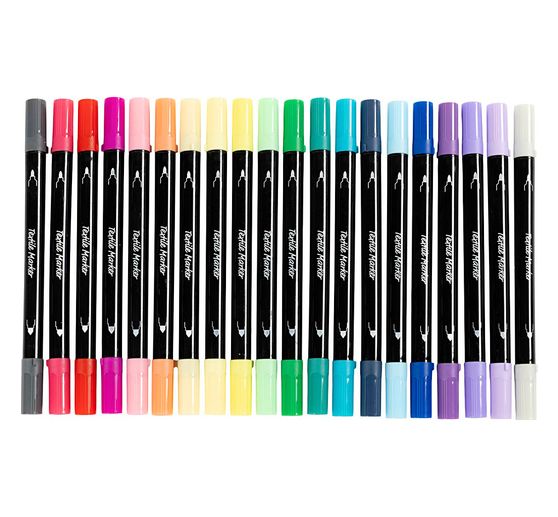 Feutres textiles &laquo; Couleurs compl&eacute;mentaires &raquo;