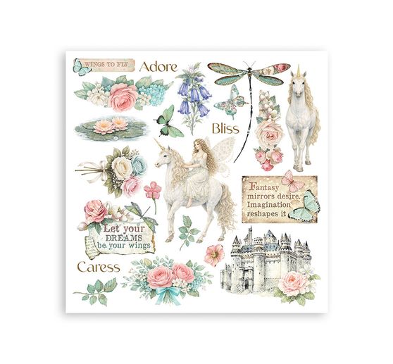 Rub On assortment "Wonderland"