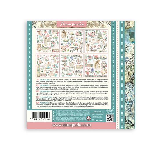 Rub On assortment "Wonderland"