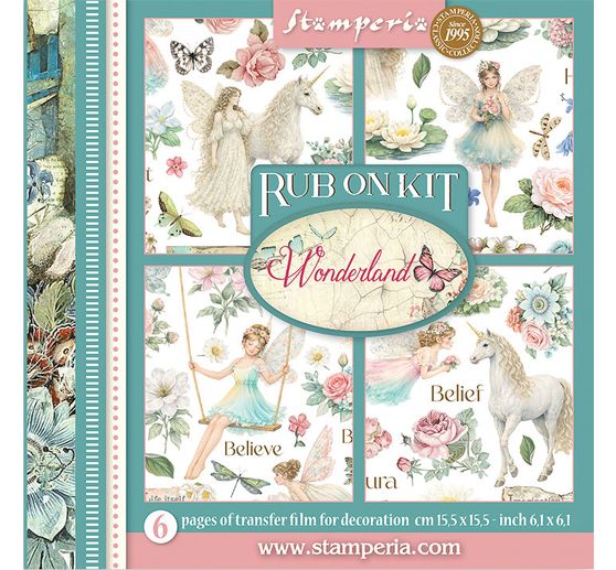 Rub On assortment "Wonderland"