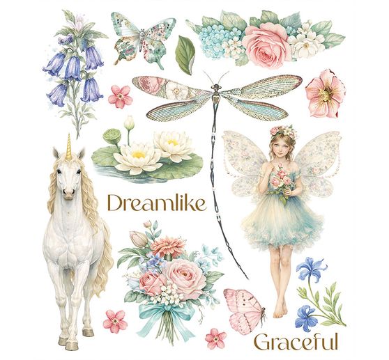 Assortiment de Rub On XL &laquo; Wonderland &raquo;