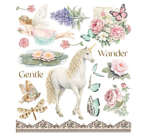 Assortiment de Rub On XL &laquo; Wonderland &raquo;
