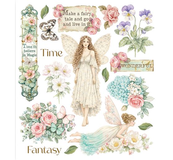 Assortiment de Rub On XL &laquo; Wonderland &raquo;
