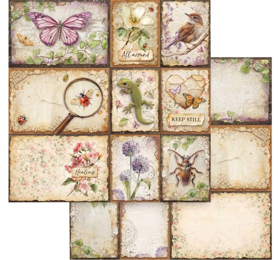 Bloc de papier scrapbooking &laquo; All Around &raquo;