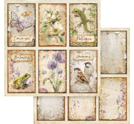Bloc de papier scrapbooking &laquo; All Around &raquo;