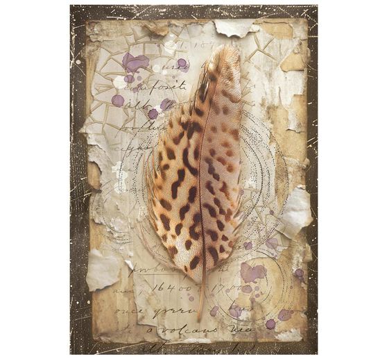 Assortiment de soies de paille &agrave; motifs &laquo; All Around &raquo;, DIN A6, set de 8 pi&egrave;ces