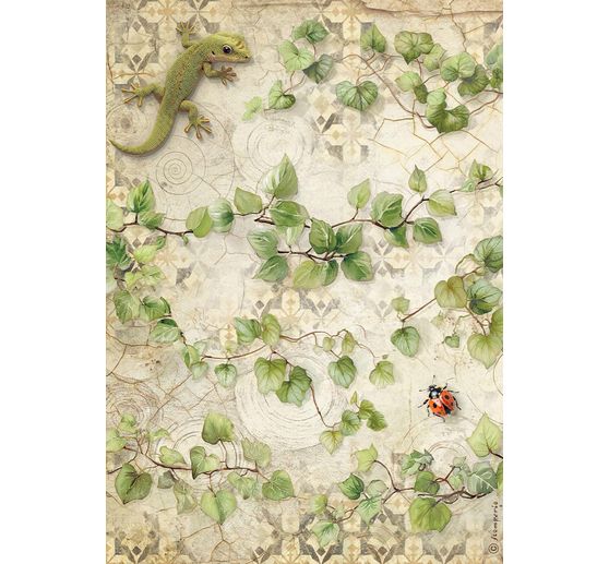 Motif straw silk assortment "All Around", DIN A4, set of 6