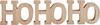 VBS Wooden lettering "HoHoHo"