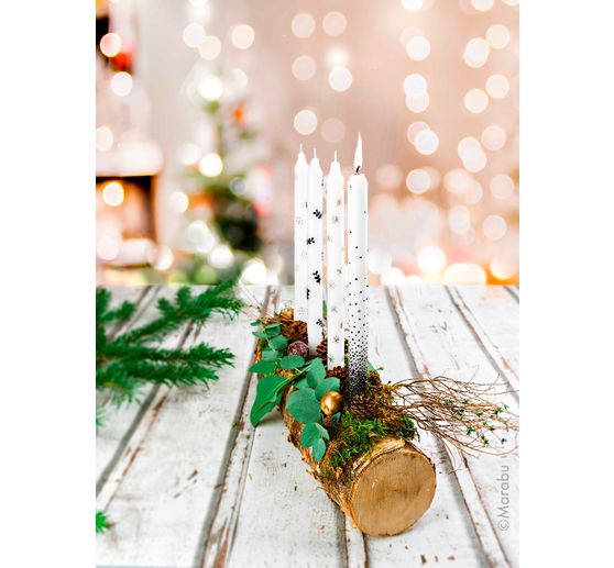 Set Candle Pen Marabu &laquo; Christmas Spirits &raquo;, 10 x 25 ml