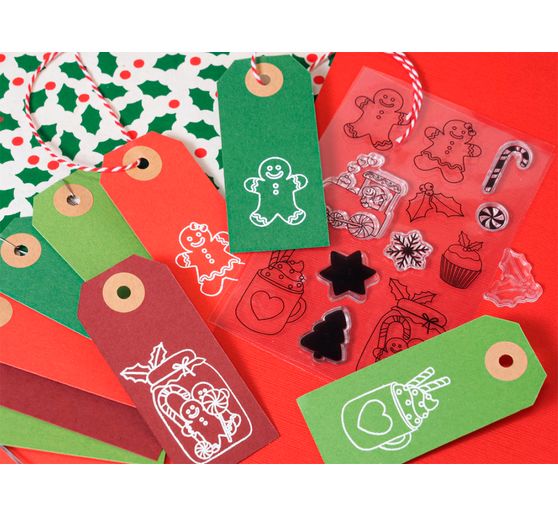 Tampons en silicone &laquo; Christmas Bakery &raquo;