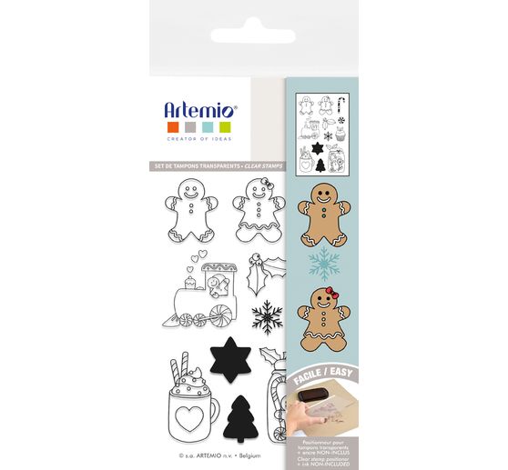 Tampons en silicone &laquo; Christmas Bakery &raquo;