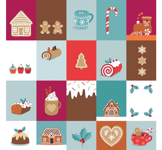 Set de papiers &laquo; Christmas Bakery &raquo;