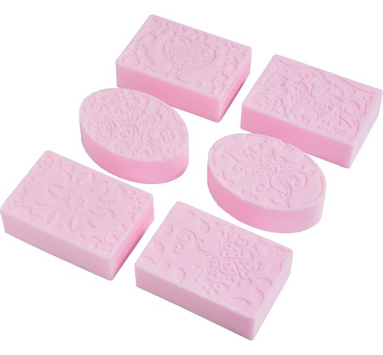 Moule &agrave; savon en silicone VBS &laquo; Ornements &raquo;