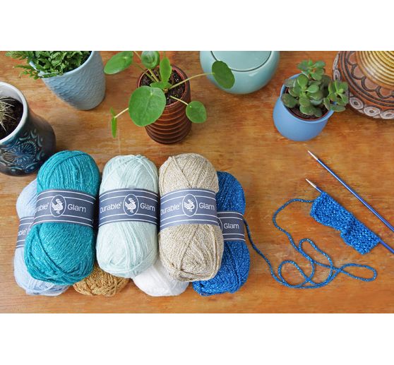 Fil &agrave; crochet et &agrave; tricoter Durable Glam