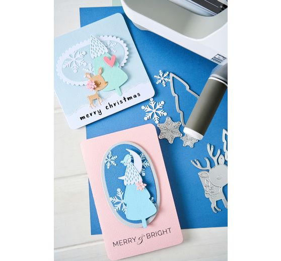 Sizzix Framelits Punching template "Fancy Ovals"