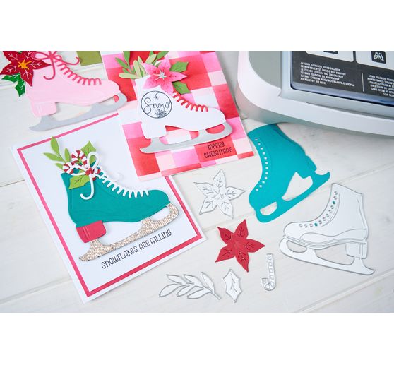 Gabarit d&rsquo;estampe Sizzix Thinlits &laquo; On Ice &raquo;