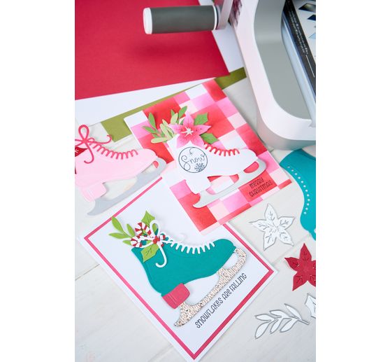Gabarit d&rsquo;estampe Sizzix Thinlits &laquo; On Ice &raquo;