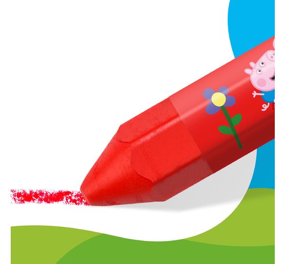 Craies de cire Noris junior &laquo; Peppa Pig &raquo;