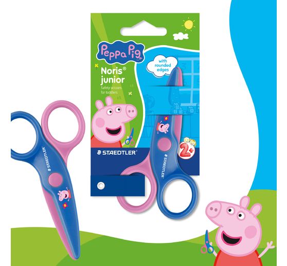 Ciseaux pour enfants Noris junior &laquo; Peppa Pig &raquo;