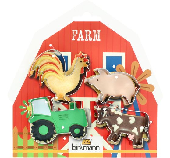 Set d'emporte-pi&egrave;ces &laquo; Ferme &raquo;
