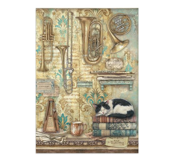 A5 Junk Journal Focus Points Stamperia &laquo; Symphony &raquo;