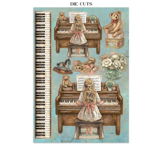 A5 Junk Journal Focus Points Stamperia &laquo; Symphony &raquo;