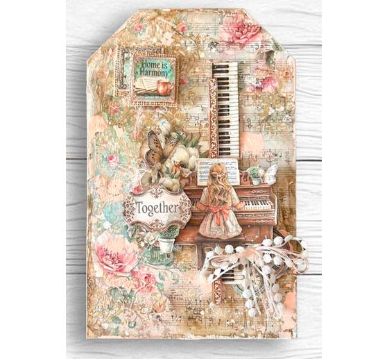 Junk Journal Book Stamperia &laquo; Symphony &raquo;