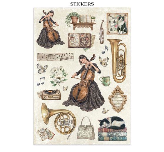 Junk Journal Book Stamperia &laquo; Symphony &raquo;