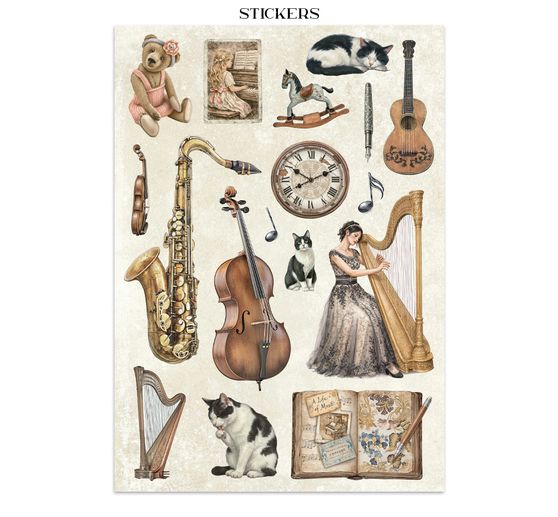 Junk Journal Book Stamperia &laquo; Symphony &raquo;