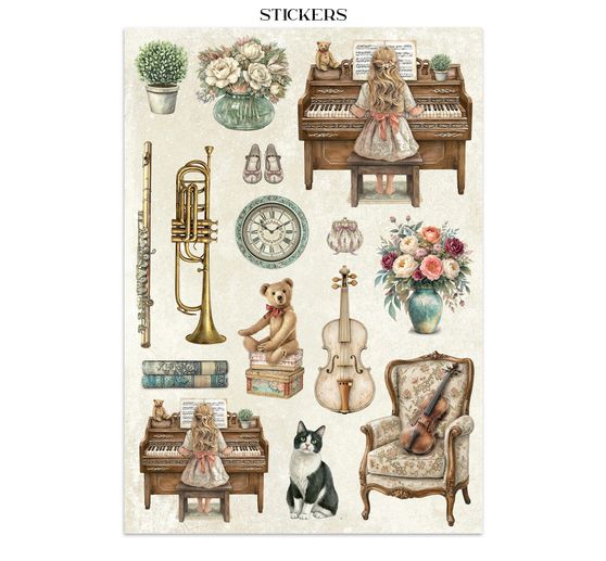 Junk Journal Book Stamperia &laquo; Symphony &raquo;