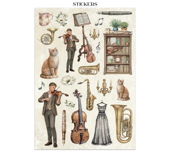 Junk Journal Book Stamperia &laquo; Symphony &raquo;