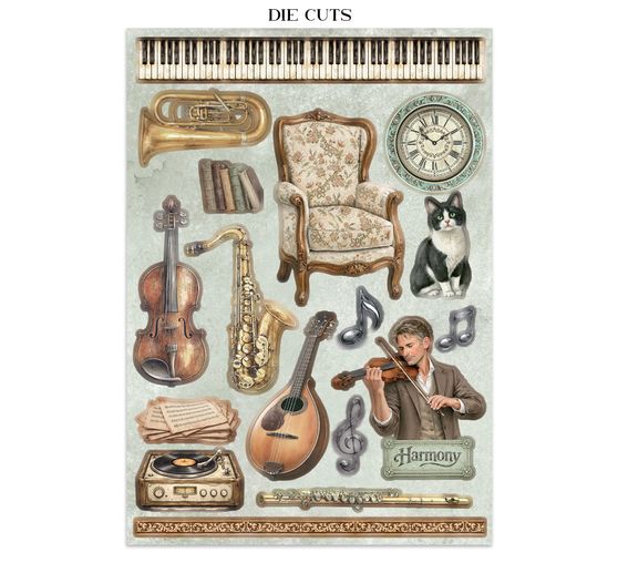 Junk Journal Book Stamperia &laquo; Symphony &raquo;