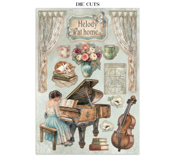 Junk Journal Book Stamperia &laquo; Symphony &raquo;