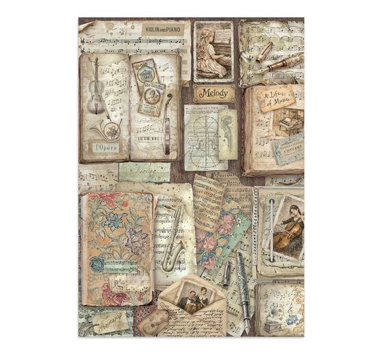 Junk Journal Book Stamperia &laquo; Symphony &raquo;