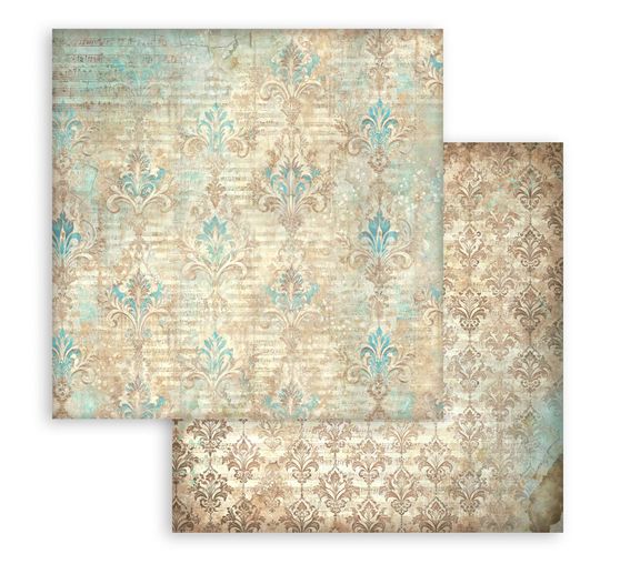 Bloc de papier scrapbooking Stamperia &laquo; Symphony Backgrounds &raquo;