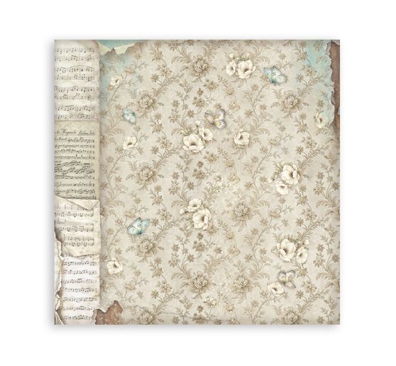Bloc de papier scrapbooking Stamperia &laquo; Symphony Backgrounds &raquo;