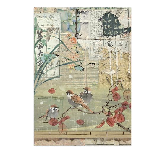 A5 Junk Journal Focus Points Stamperia &laquo; Oriental Garden &raquo;
