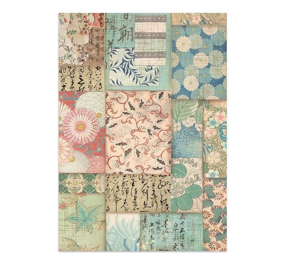 A5 Junk Journal Focus Points Stamperia &laquo; Oriental Garden &raquo;