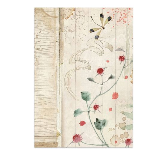 A5 Junk Journal Focus Points Stamperia &laquo; Oriental Garden &raquo;