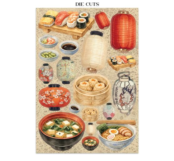 A5 Junk Journal Focus Points Stamperia &laquo; Oriental Garden &raquo;
