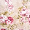 Tissu d&eacute;co imprim&eacute; aspect lin au m&egrave;tre &laquo; Silka &raquo;