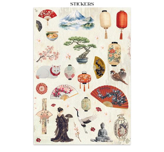 Junk Journal Book Stamperia &laquo; Oriental Garden &raquo;