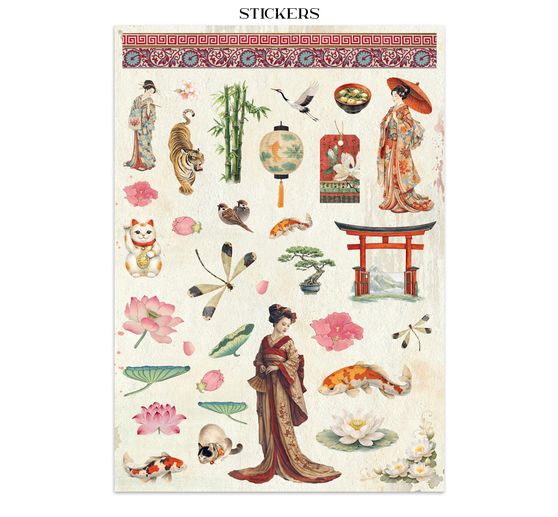 Junk Journal Book Stamperia &laquo; Oriental Garden &raquo;