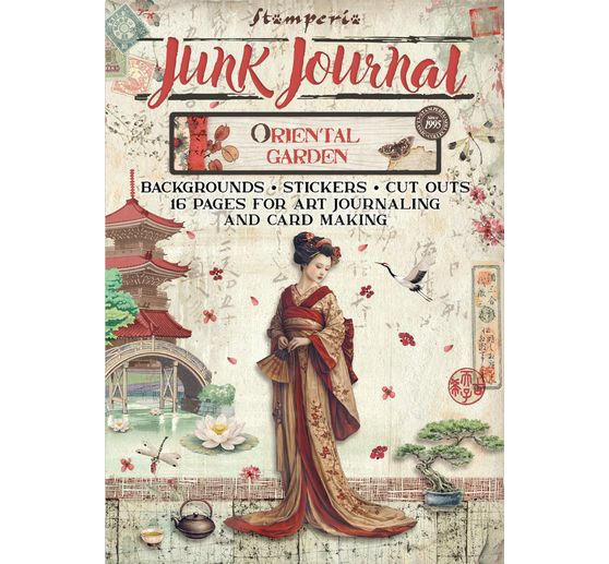 Junk Journal Book Stamperia &laquo; Oriental Garden &raquo;