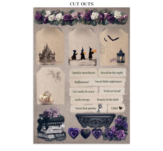 Junk Journal Book Stamperia &laquo; Halloween &raquo;