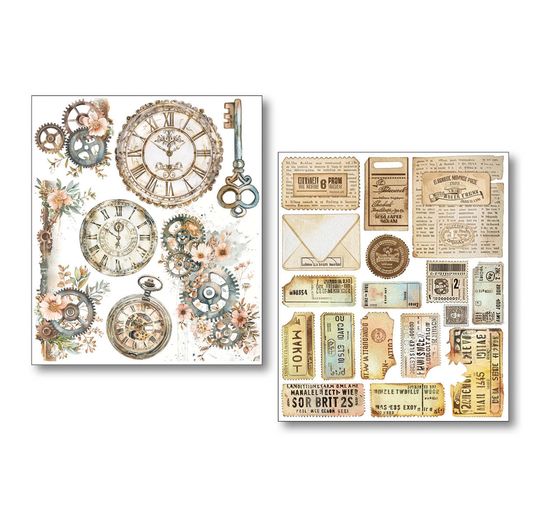 Art Stickers Ciao Bella &laquo; Lost in Time &raquo;, 14 x 12 cm
